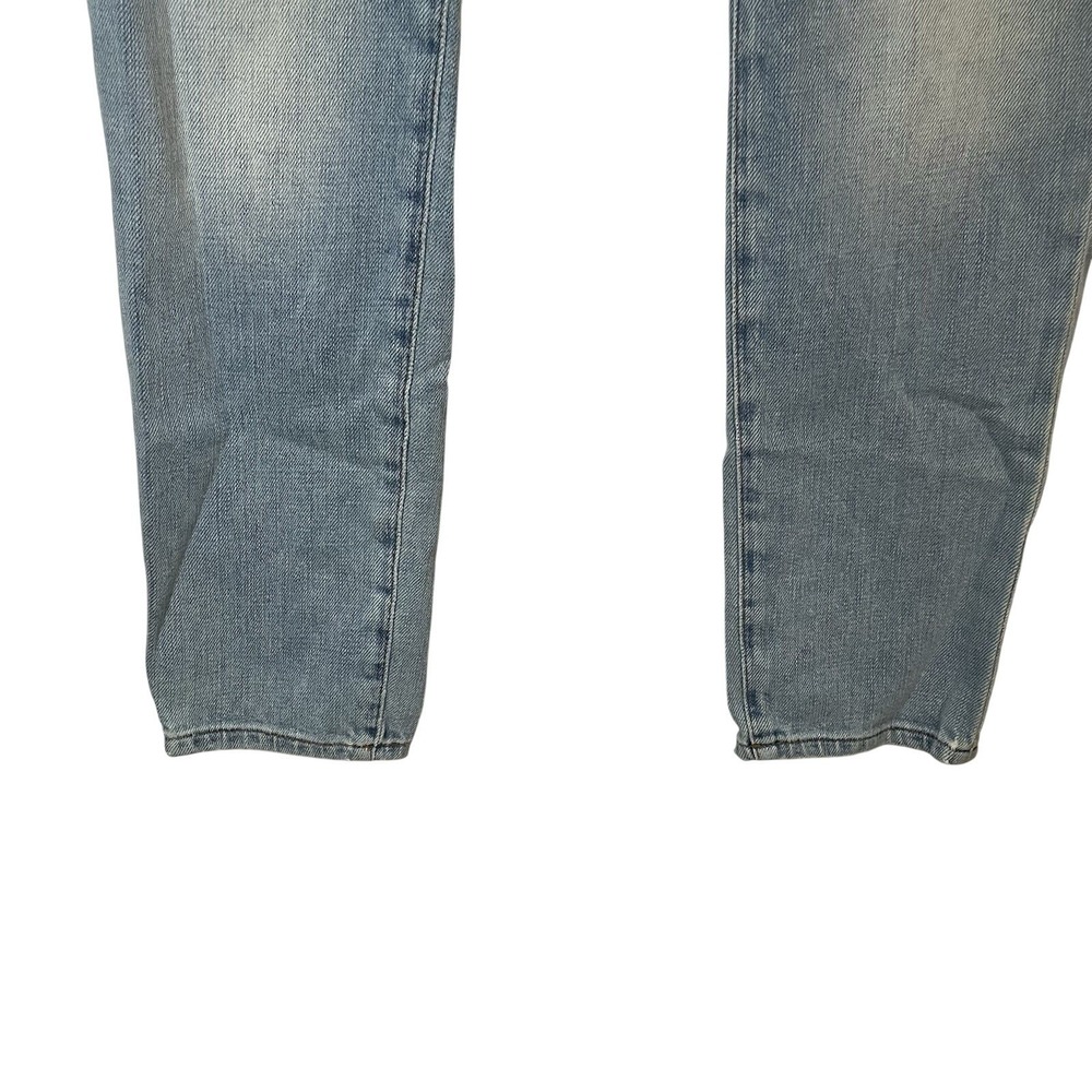 FRAME Denim Womens Blue Distressed Denim Jeans Size 25 Casual Everyday - Picture 4 of 9